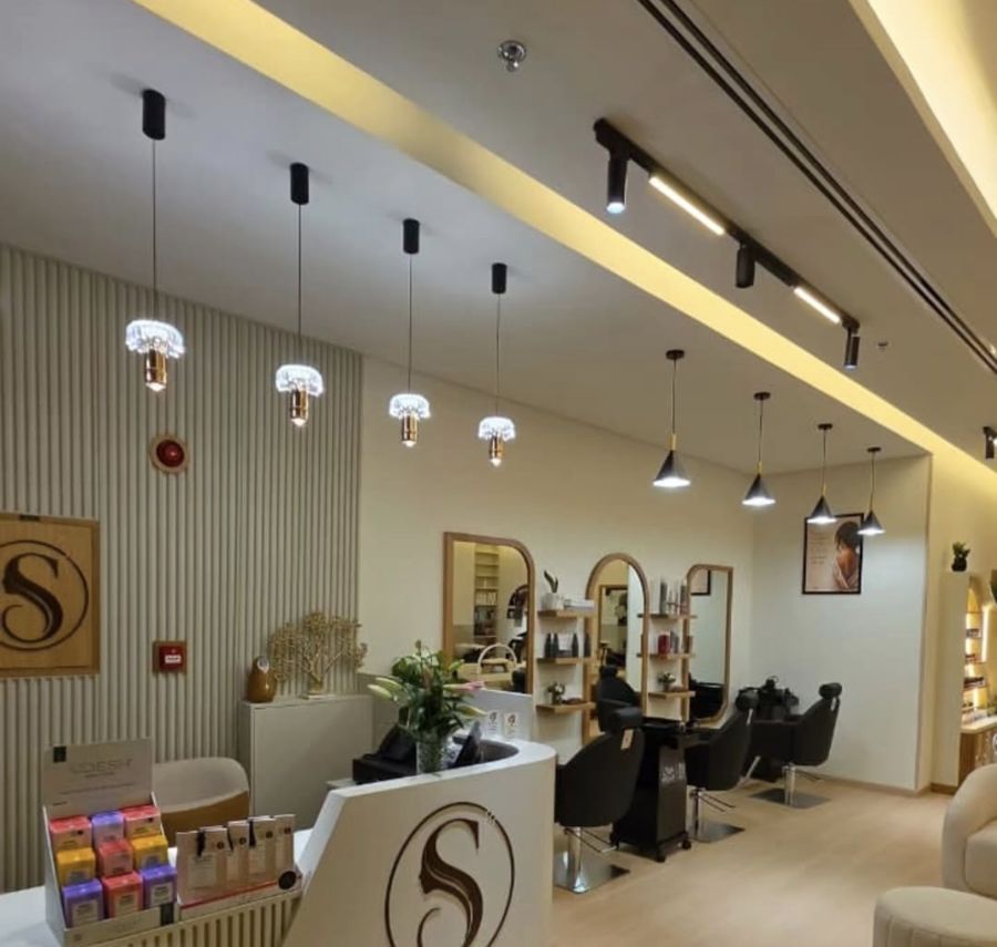 Inside Al Suroor Beauty Salon
